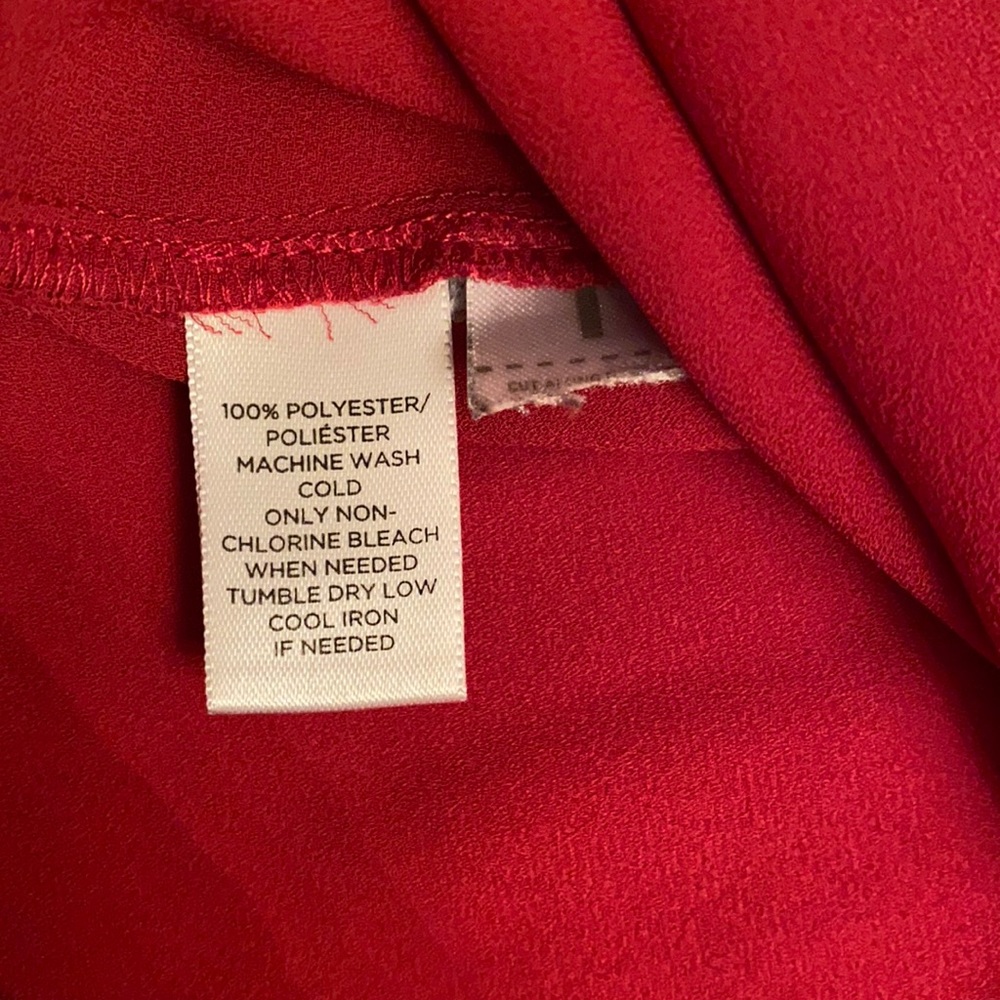 Ann Taylor LOFT Raspberry Blouse - Picture 6 of 7